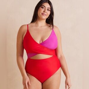 NWT Summersalt seabreaze cutout swimsuit